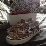 Kenzo x Vans Flying Tigers Slip-ons