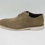 HUGO BOSS BLACK LABEL Cortios Suede Lace-up Wingtip Oxfords Dress Casual Shoes
