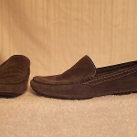 HUGO BOSS MEN’S SLIP ON DRIVING MOCASSIN SUEDE SHOE SIZE 9