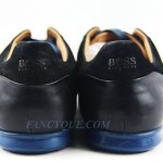 HUGO BOSS BLACK LABEL ATTLIO CASUAL SNEAKERS SHOES LEATHER & NYLON NEW SZ 10