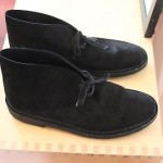 Clarks Original Desert Boot Black Suede Chukka Men’s 12