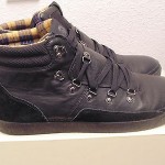 NWOB DIESEL MENS FASTNER ll MID-BOOT-SNEAKER BLACK LEATHER-SUEDE SIZE:12 EUR-46