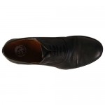Diesel Mens Chrom Black Leather Casual Dress Lace Up Oxfords Shoes 10