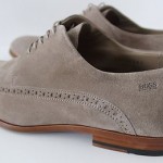 HUGO BOSS FISSEO  SUEDE SHOES U.S. 11 MEDIUM BEIGE