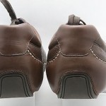 NEVER WORN mens COLE HAAN Nike AIR Ryder Sport brown driving oxfords shoes 15 W