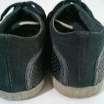 Diesel Yuk&Net Net Premium Black Leather Sneakers Men’s Size 10 1/2 Clean!