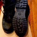 Timberland Mens  6″ Black Leather Casual  Waterproof Boots Size US 7.5