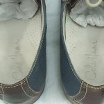 Cole Haan Air Colton Saddle | Brown Leather, Navy Canvas, Nike Air, sz 12, w/box