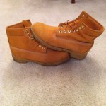 Timberland Men Genuine Leather Boot Style #10066 Size 10 M