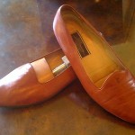 “VINTAGE” BEAUTIFUL & CLASSY “RUST” COLE HAAN “BRAGANO” SLIP~ONS SZ10.5(M) SHARP