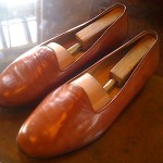 “VINTAGE” BEAUTIFUL & CLASSY “RUST” COLE HAAN “BRAGANO” SLIP~ONS SZ10.5(M) SHARP