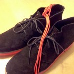 Cole Haan Lunargrand Chukka Suede/Orange. Nike sole.10. NEW.