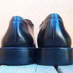 Cole Haan Mens Dress Shoes Size 10D Black Leather Casual Slip On Buckle Loafers