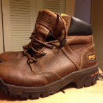 NEW 87529 Timberland PRO Men’s Helix Work Boots Brown Size 7.5 M
