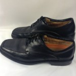CLARKS STRUCTURES MENS OXFORDS BLACK SIZE 10.5 WIDE NEW WITHOUT BOX