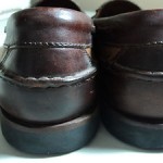 COLE HAAN MENS SIZE 11.5 TWO TONE BROWN LEATHER LOAFERS SHOES TASSLES FRINGES