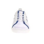 Hugo Boss Mens Loinod Open White Casual Lace-Up Sneakers Shoes