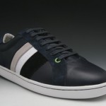 Hugo Boss Green Lbl PERRYS Mens Sneakers in Dark Blue 50218356-401 MSRP $195