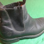 Timberland Men’s Mt Washington City Chelsea Black  Waterproof Boots 9.5* used