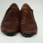 Cole Haan Nike Air Mens Brown Leather Slip On Loafers Sz 10M Driving Shoe *NICE*