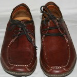 Cole Haan Mens lace front driving shoe in brown size 8M