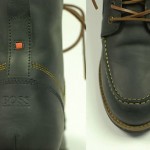 New HUGO BOSS Orange Label Mod. ROYSTONE Men’s Leather Boots – Size EU 43 / UK 9