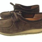 Mens Clarks Wallabees Taupe Distressed Leather Breaking Bad