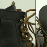 New HUGO BOSS Orange Label Mod. ROYSTONE Men’s Leather Boots – Size EU 43 / UK 9