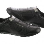 Diesel Keep 00YD15-PR874-H2566 Black Vetiver Velcro Leather Casual Shoes Men