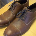 Cole Haan Air Winslow Mens Oxford Pebbled Leather Waterproof Cap Toe 11-NEW
