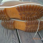 Mens Timberland Tan Leather Ballistic Boots Size 10.5M