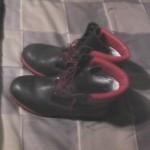 Two Size 15 Timberland boots for sale