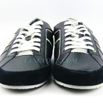 HUGO BOSS GREEN LABEL BLACK CASUAL SNEAKERS SHOES 100% LEATHER NEW SZ 9