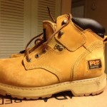 NEW  33031 Timberland PRO Men’s Pit Boss Safety Boots Beige Size 7.5