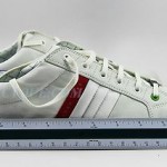 HUGO BOSS GREEN LABEL WHITE SHOES SNEAKERS LEATHER NEW SZ 11 44
