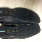 Cole Haan Black Leather Slip Ons Loafers Dress Nike Air Mens 10.5 10 1/2