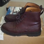 Cole Haan Lace Up Military Boots Sz. 9 Mens