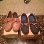 Cole Haan Mens Air Grant Brown And Black 2 Pair New