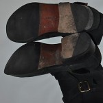 Cole Haan men’s black suede boots sz9M