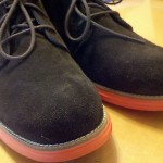Cole Haan Lunargrand Chukka Suede/Orange. Nike sole.11. NEW.