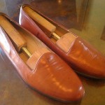 “VINTAGE” BEAUTIFUL & CLASSY “RUST” COLE HAAN “BRAGANO” SLIP~ONS SZ10.5(M) SHARP
