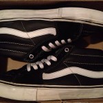 Vans Sk8 Mid Jeff Grosso Black/White Mens Size 8.5