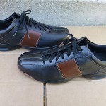 NWOB Men’s Cole Haan Nike Air Leather Shoes Size 10M Black Brown Lace up