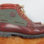 TIMBERLAND WATERPROOF GORE-TEX BROWN LEATHER LACE UP BOOTS MENS SIZE 9.5 M