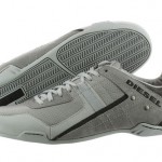 NEW Diesel Korbin II 00Y553-PS730-H4084 Paloma Grey Leather Casual Shoes Men