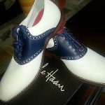 NEW COLE HAAN NIKE AIR COLTON SADDLE SIZE 10M
