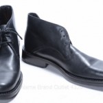 Cole Haan C07450 L9.5 R9 Air black leather men boot chukka shoe mismate new $298