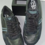 Mens Diesel Parabarny 10 M Black Leather Sneakers Shoes