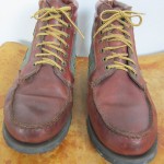 TIMBERLAND WATERPROOF GORE-TEX BROWN LEATHER LACE UP BOOTS MENS SIZE 9.5 M