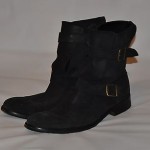 Cole Haan men’s black suede boots sz9M